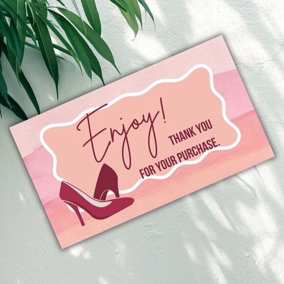 Thank You Cards: 50 Count / 5 Designs - Picture 6 of 7